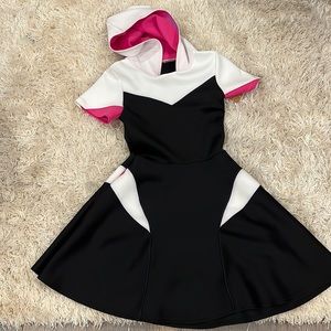 Seattle custom brand Elhoffer Punk Hooded dress. Small. Never worn.